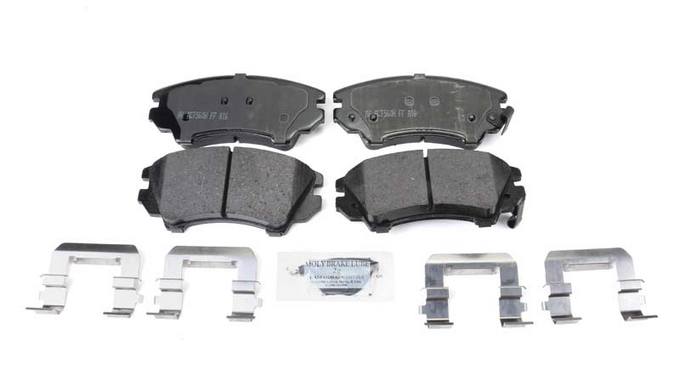 SAAB Disc Brake Pad Set - Front (337mm) 13237752 - Akebono PROACT Ultra-Premium ACT1404